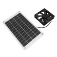 thumbnail image 5 of Solar Exhaust Fan IP67 Waterproof 10W 12V Solar Panel Ventilation Fan for Chicken Coop Shed Pet House, 5 of 5
