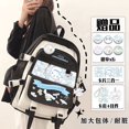 thumbnail image 1 of Sanrio-mochila de juguete de felpa Cinnamoroll para niño y niña, Bolsa Escolar Kawaii para estudiantes, ordenador grande, color negro, Y2k, azul, novedad, 1 of 4