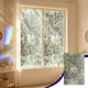 thumbnail image 5 of Lámina para ventanas con diseño de vidrieras de hojas – Cubierta decorativa electrostática para ventanas con efecto arcoíris, control de calor extraíble para el hogar, baño y oficina., 5 of 6