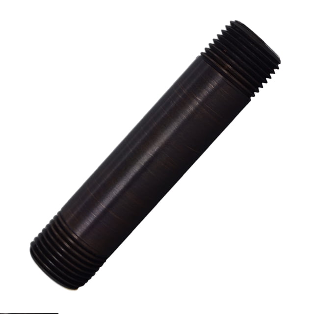 Niple de tubería de latón Westbrass D12104-12A 12,7 cm acabado antiguo
