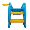 thumbnail image 3 of Senbabe Kids Slide for Indoor and Outdoor, Freestanding Slide for Toddler Playground Slipping Slide Climber Toy Playset with Basketball Hoop & Ball, Blue, 3 of 6