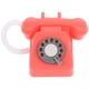 thumbnail image 1 of KAKOWELY Mini teléfono de casa de muñecas, decoración vintage, modelo de teléfono, figura de teléfono, 1 of 5
