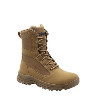 interceptor men's guard zippered ankle high work boots