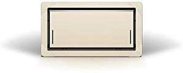 Smartvent Products Insulated Flood Vent 1540-520 - Gable Vent - 16" L x 8" H, Beige