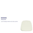 thumbnail image 4 of Flash Furniture Louise 22 Pack Soft Ivory Fabric Chiavari Chair Cushion, 4 of 4