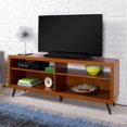 thumbnail image 2 of 58" Rounded Corner Wood TV Console - Acorn, 2 of 4