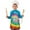 Colorful Tie Dye-2, variant on Colorful Tie Dye Pattern Kids Aprons for Girls and Boys,Adjustable Neck Strap Toddler Aprons for Kids Cooking Baking
