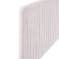 thumbnail image 2 of Modway Milenna Channel Tufted Performance Velvet Twin Headboard in Pink, 2 of 7
