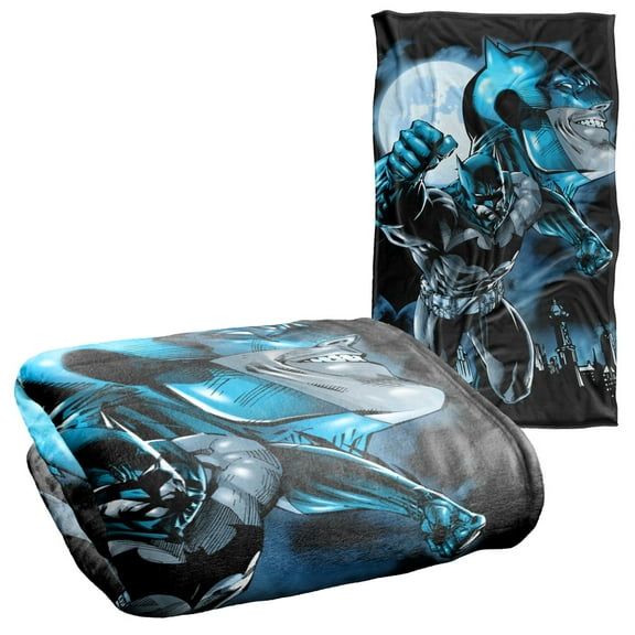 Batman Moonlight Bat Silky Touch Super Soft Throw Blanket 36" x 58"