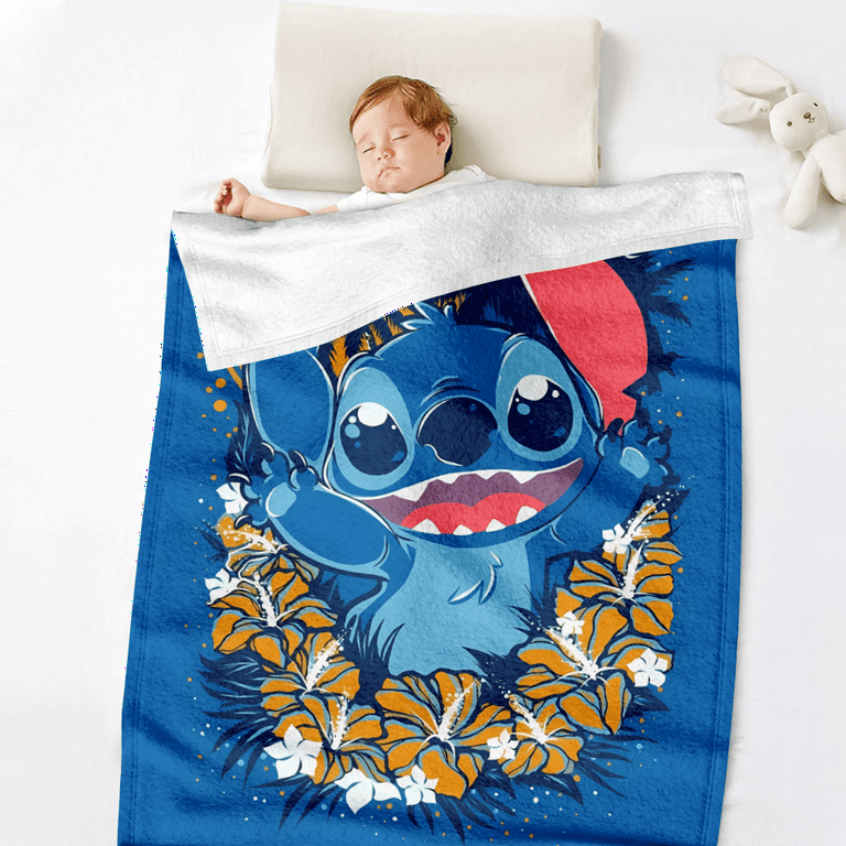Lilo and stitch fleece blanket hotsell