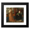 thumbnail image 2 of John Roddam Spencer Stanhope 23x20 Black Modern Framed Museum Art Print Titled - Juliet and Her Nurse, 2 of 5