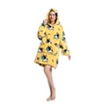 thumbnail image 4 of Oversized Hoodie Blanket Wearable Blanket Sweatshirt Plush Warm Cozy Fleece Top for Women Men Kids, 4 of 6