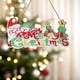 thumbnail image 1 of Cuadros Decorativos DIY Feliz Navidad Tablero Colgante Kit Mosaico Rhinestone Ventana Colgante Ornamento Ndcxsfigh Nuevos Originales, 1 of 9