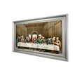 thumbnail image 2 of DECORARTS - The Last Supper, Leonardo da Vinci Classic Art Reproductions. Giclee Prints Acid Free Cotton Canvas with Matching Silver Solid Wooden Frame. Total Framed Size: 28.5" W x 16.5" H, 2 of 7