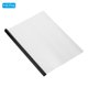 thumbnail image 3 of Cubiertas de Informe Transparentes Uxcell con Barra Deslizante, 10 Pcs Cubiertas de Currículum con Agarre Deslizante de 15 mm, Capacidad de 135 Hojas, Negro, 3 of 6