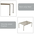 thumbnail image 2 of Smart Design Cabinet Storage Shelf Rack - Medium- 8.5 x 13.25 inch  - Bronze, 2 of 7