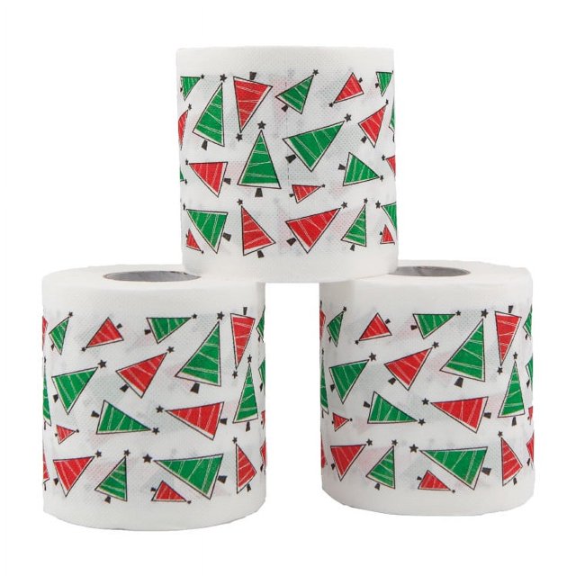 Hollow Replacement Roll Paper Print Interesting Toilet Paper Table Kitchen