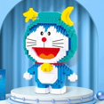 thumbnail image 1 of Bloques de construcción de micropartículas de dibujos animados Doraemon Nobita, juguete de montaje para niños, figura de Anime, regalo para niños, lindo, 1 of 5