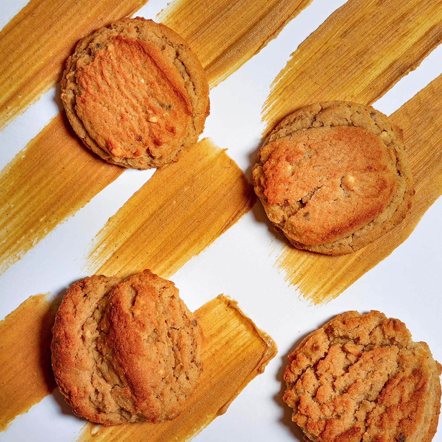 Matt's Bakery , Peanut Butter Cookies , Soft-Baked, Non-GMO, All-Natural Ingredients 4 Bags (10.5oz Each)