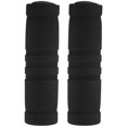 thumbnail image 1 of 1 Pair for MTB Bike Bicycle Handle Handlebar Soft Sponge Bar Grips Black, 1 of 5