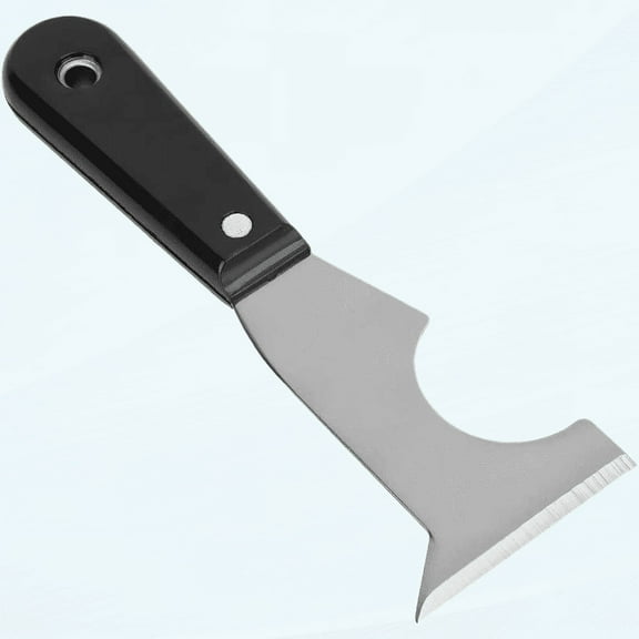3" Putty Knife, Stainless Steel Drywall Paint Scraper, Multi-Painter's Tool with Chisel Pole Scraper