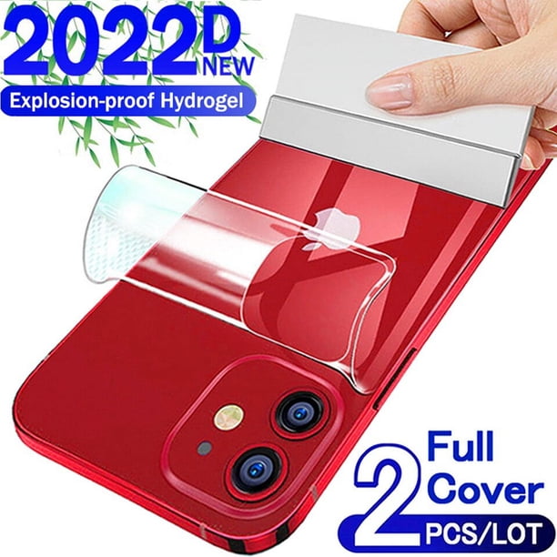 Protector Trasero De Hidrogel Para IPhone 17 Pro (6.3') - 2 Piezas, TPU Suave, Fácil Instalación