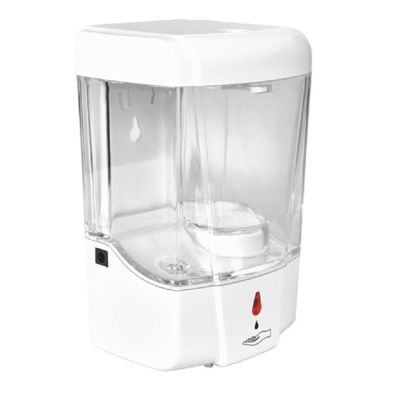 QUSENLON 600ML Wall Mounted Touchless Sensor Dispenser Liquid Sanitizer