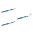 thumbnail image 4 of 3 Señuelos de pesca DYNWAVEMX Swimbaits con anzuelo Cebos duros de pesca realistas Azul, 4 of 8