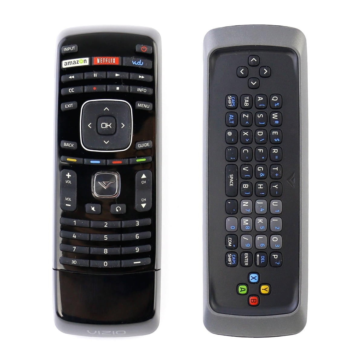 New XRT500 QWERTY Backlit Remote For VIZIO Smart TVs – Dual Side, No Programming Needed