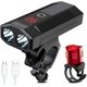 thumbnail image 1 of Faro de bicicleta de montaña, iluminación exterior de ciclo, faro de bicicleta Sincero Electrónica, 1 of 5