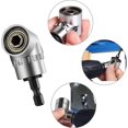 thumbnail image 3 of pcs Drill Bit Extension Kit 1pcs Flexible Extension Screwdriver and 105 Flexible Screwdriver 3 pcs Swivel Bit Holder 3 pcs Angle Socket Adapter 1/4" 3, 3 of 5