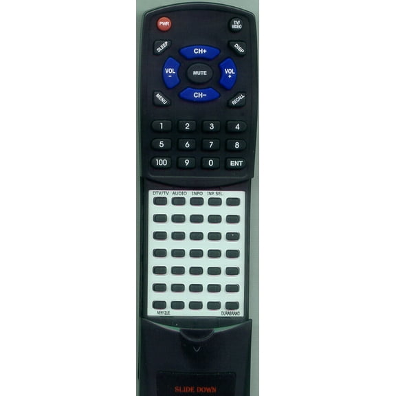 Replacement Remote for DURABRAND NE612UE, RTNE612UE, CR310DR8, CR130DR8