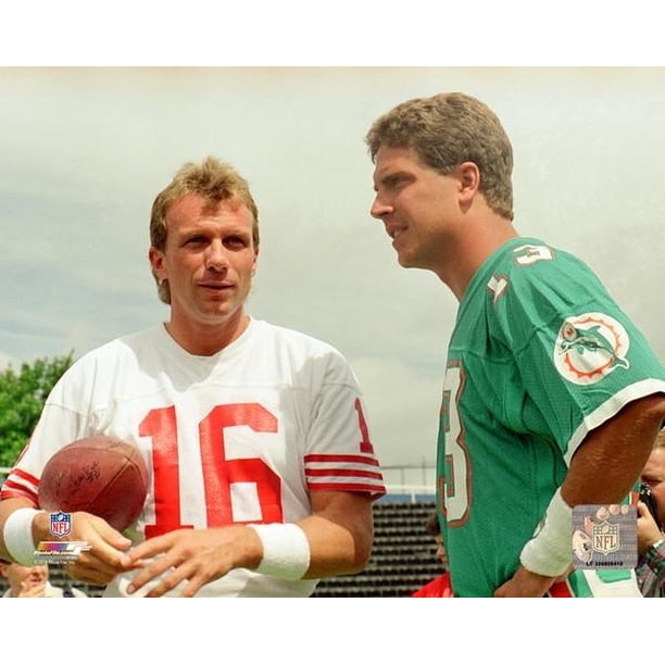 Joe Montana & Dan Marino 1988 Photo Print (20 x 24)