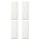thumbnail image 1 of Estante fijador de toma de corriente, soporte de almacenamiento de enchufes montados en la pared, herramientas, blanco, 32 Uds., 1 of 7