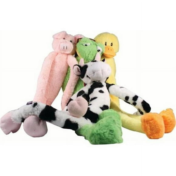 MultiPet 60022488 27 in. Dog Swingin Slevins Toy Assorted