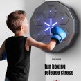thumbnail image 4 of RKXQT Music Boxing Machine, Pugilism Training Punching Equipment, Wall Mounted Boxing Target Workout Machine for Home Gym Training, 4 of 5