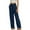 1-Navy, variant on Arlun,Women's Work Pants Wide Leg Plus Size Dressy Pants High Waisted Straight Leg Solid Color Business Casual Slacks Pants with Pockets Fall Outwear Trousers Navy XL