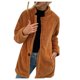 thumbnail image 2 of Pntutb Mujer Otoño e Invierno Color sólido Mangas largas Chaqueta de lana de doble cara Rebeca Abrigo Liquidación Pntutb Pntutb-1708, 2 of 7