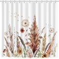 thumbnail image 2 of Fall Shower Curtain Bohemia Bathroom Decor Dandelion Shower Curtains for Bathroom Washable Durable Fabric Shower Curtains 72x72 in, 2 of 5