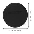 thumbnail image 2 of RENACLIPY 10Pcs Black Silicone Anti Slip Coasters for Tumbler Insulation and Surface Protection, 2 of 8