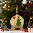 thumbnail image 4 of Tarjetas de Regalo Ornamento de Madera de Navidad con Tarjeta de Historia Papá Noel Amistad Ornamento de Elefante Amistad Bono Especial Regalo E Tarjeta de Regalo, 4 of 6