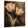 thumbnail image 2 of Designart "Vintage-Style Tulip I" Floral Metal Wall Decor, 2 of 5