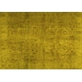 thumbnail image 1 of Ahgly Company Machine Washable Indoor Rectangle Persian Yellow Traditional Area Rugs, 2' x 3', 1 of 4
