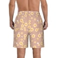 thumbnail image 3 of Naloa Cute Bee Men's Beach Shorts, Surfing shorts, Swim trunks, Quick Dry Swim Trunks for Surfing Beach Fun - Large, 3 of 9
