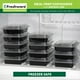 thumbnail image 5 of Recipientes para preparación de comidas Freshware, 1 compartimento, 24 onzas, paquete de 50, 5 of 5