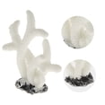 thumbnail image 3 of Decoración de arrecife de coral, mini decoración de coral sintético para decoración de acuario, blanco, 1.89 x 2.28 pulgadas, 3 of 7