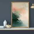 thumbnail image 2 of IDEA4WALL Framed Canvas Print Pastel Orange Pink Paint Stroke Landscape Abstract Wall Art Modern Artwork Decor Bohemian Colorful Relax/Zen for Living Room, Bedroom - Natural 16"x24", 2 of 5