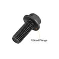 thumbnail image 4 of M14x35mm Hex Serrated Flange Bolts 10.9 Grade Carbon Steel Screws 2 Pack, 4 of 5