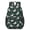 Unicorn and Floral-1, variant on Unicorn and Flower Black Pattern 17" School Backpacks for Teens,Waterproof Oxford Fabric,S-Shape Padded Straps for School,Travel,Hiking,Camping