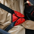 thumbnail image 3 of Star Home Safety Belt Fixer Foldable Soft Adjustable Neck Car Triangle Safe Seat Belt Cover Car Goods, 3 of 8